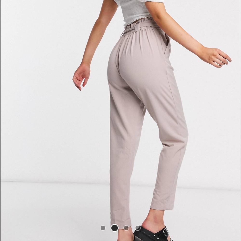 JDY Paperbag Waist Pants 💜 - Picture 4 of 4